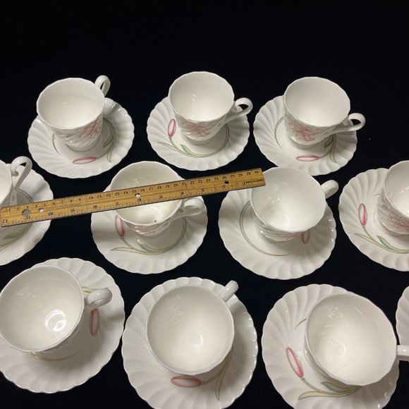 COPY - @jannahu Vintage NIKKO Japan Fine Bone China Rhubrum Lily Dinnerware Cup… - Picture 13 of 16